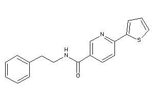 Image of N-phenethyl-6-(2-thienyl)nicotinamide