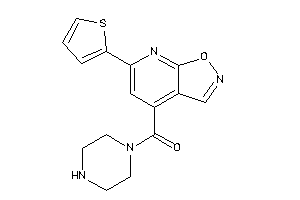 Piperazino-[6-(2-thienyl)isoxazolo[5,4-b]pyridin-4-yl]methanone