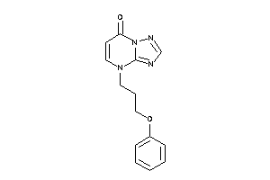 4-(3-phenoxypropyl)-[1,2,4]triazolo[1,5-a]pyrimidin-7-one