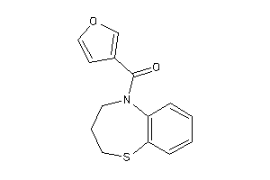 3,4-dihydro-2H-1,5-benzothiazepin-5-yl(3-furyl)methanone