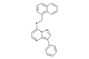 7-(1-naphthylmethylthio)-3-phenyl-pyrazolo[1,5-a]pyrimidine