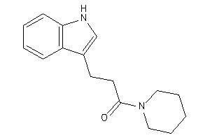 3-(1H-indol-3-yl)-1-piperidino-propan-1-one