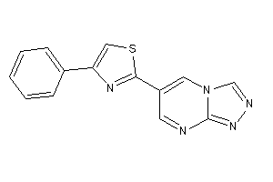 4-phenyl-2-([1,2,4]triazolo[4,3-a]pyrimidin-6-yl)thiazole