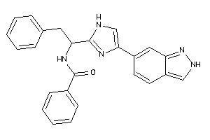 N-[1-[4-(2H-indazol-6-yl)-1H-imidazol-2-yl]-2-phenyl-ethyl]benzamide