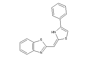 2-[(4-phenyl-4-thiazolin-2-ylidene)methyl]-1,3-benzothiazole