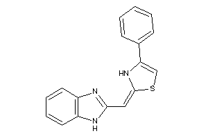 2-(1H-benzimidazol-2-ylmethylene)-4-phenyl-4-thiazoline