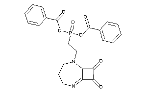 Image of Benzoic Acid [benzoyloxy-[2-(8,9-diketo-2,6-diazabicyclo[5.2.0]non-1-en-6-yl)ethyl]phosphoryl] Ester