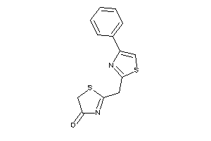 2-[(4-phenylthiazol-2-yl)methyl]-2-thiazolin-4-one