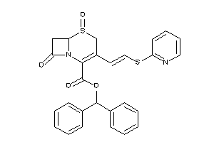 5,8-diketo-3-[2-(2-pyridylthio)vinyl]-5$l^{4}-thia-1-azabicyclo[4.2.0]oct-2-ene-2-carboxylic Acid Benzhydryl Ester