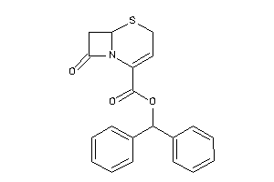 Image of 8-keto-5-thia-1-azabicyclo[4.2.0]oct-2-ene-2-carboxylic Acid Benzhydryl Ester