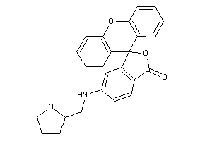 Image of 5-(tetrahydrofurfurylamino)spiro[phthalan-3,9'-xanthene]-1-one