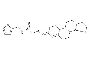 Image of 2-(1,2,6,7,8,9,10,11,12,13,14,15,16,17-tetradecahydrocyclopenta[a]phenanthren-3-ylideneamino)oxy-N-(2-thenyl)acetamide