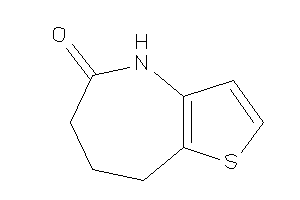 4,6,7,8-tetrahydrothieno[3,2-b]azepin-5-one