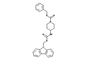 Image of 4-(9H-fluoren-9-ylmethoxycarbonylamino)piperidine-1-carboxylic Acid Benzyl Ester