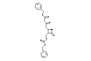 4-[3-(carbobenzoxyoxymethyl)-4-keto-azetidin-2-yl]-3-keto-butyric Acid Benzyl Ester