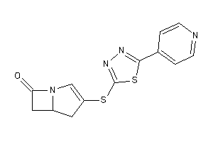 3-[[5-(4-pyridyl)-1,3,4-thiadiazol-2-yl]thio]-1-azabicyclo[3.2.0]hept-2-en-7-one