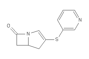 Image of 3-(3-pyridylthio)-1-azabicyclo[3.2.0]hept-2-en-7-one