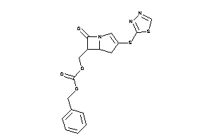 Carbonic Acid Benzyl [7-keto-3-(1,3,4-thiadiazol-2-ylthio)-1-azabicyclo[3.2.0]hept-2-en-6-yl]methyl Ester