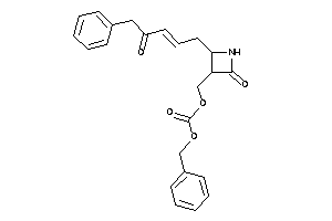 Image of Carbonic Acid Benzyl [2-keto-4-(4-keto-5-phenyl-pent-2-enyl)azetidin-3-yl]methyl Ester