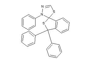 1',1',3-triphenylspiro[1,3,4-thiadiazole-2,3'-isobenzothiophene]
