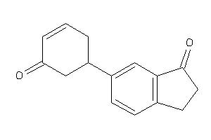 Image of 6-(5-ketocyclohex-3-en-1-yl)indan-1-one