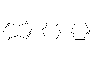 2-(4-phenylphenyl)thieno[3,2-b]thiophene