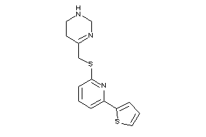 Image of 4-[[[6-(2-thienyl)-2-pyridyl]thio]methyl]-1,2,5,6-tetrahydropyrimidine