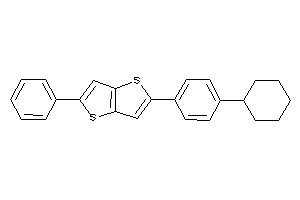 2-(4-cyclohexylphenyl)-5-phenyl-thieno[3,2-b]thiophene