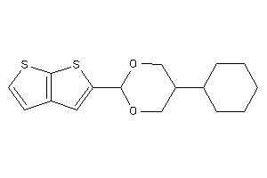 5-cyclohexyl-2-thieno[2,3-b]thiophen-2-yl-1,3-dioxane