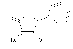 4-methylene-1-phenyl-pyrazolidine-3,5-quinone