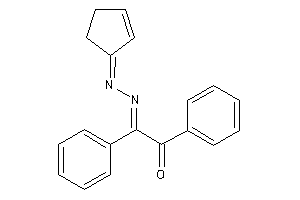 2-(cyclopent-2-en-1-ylidenehydrazono)-1,2-diphenyl-ethanone