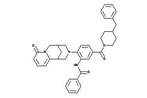N-[5-(4-benzylpiperidine-1-carbonyl)-2-(ketoBLAHyl)phenyl]benzamide