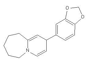 Image of 2-(1,3-benzodioxol-5-yl)-2,6,7,8,9,10-hexahydropyrido[1,2-a]azepine