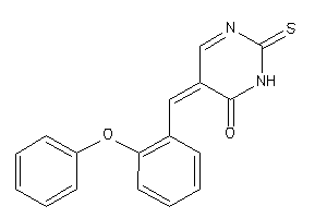5-(2-phenoxybenzylidene)-2-thioxo-pyrimidin-4-one