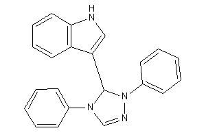 3-(2,4-diphenyl-3H-1,2,4-triazol-3-yl)-1H-indole
