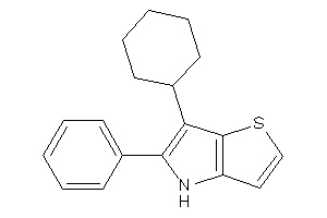 6-cyclohexyl-5-phenyl-4H-thieno[3,2-b]pyrrole