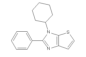 3-cyclohexyl-2-phenyl-thieno[2,3-d]imidazole