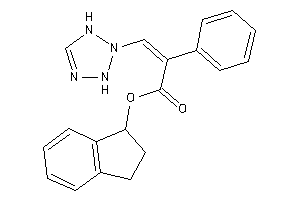 3-(1,3-dihydrotetrazol-2-yl)-2-phenyl-acrylic Acid Indan-1-yl Ester