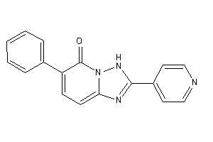 Image of 6-phenyl-2-(4-pyridyl)-3H-[1,2,4]triazolo[1,5-a]pyridin-5-one