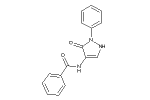 Image of N-(5-keto-1-phenyl-3-pyrazolin-4-yl)benzamide