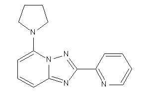 2-(2-pyridyl)-5-pyrrolidino-[1,2,4]triazolo[1,5-a]pyridine