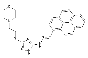 Image of [3-(2-morpholinoethylthio)-1H-1,2,4-triazol-5-yl]-(pyren-1-ylmethyleneamino)amine