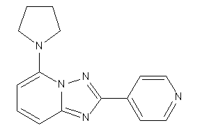 2-(4-pyridyl)-5-pyrrolidino-[1,2,4]triazolo[1,5-a]pyridine