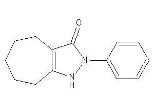 2-phenyl-1,4,5,6,7,8-hexahydrocyclohepta[c]pyrazol-3-one