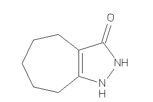 Image of 2,4,5,6,7,8-hexahydro-1H-cyclohepta[c]pyrazol-3-one