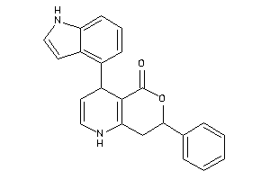 Image of 4-(1H-indol-4-yl)-7-phenyl-1,4,7,8-tetrahydropyrano[4,3-b]pyridin-5-one