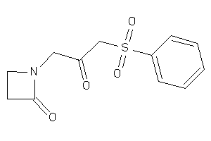 1-(3-besyl-2-keto-propyl)azetidin-2-one