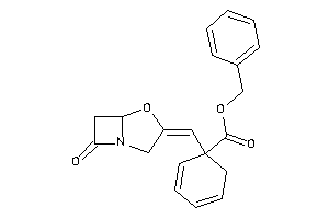 1-[(7-keto-4-oxa-1-azabicyclo[3.2.0]heptan-3-ylidene)methyl]cyclohexa-2,4-diene-1-carboxylic Acid Benzyl Ester