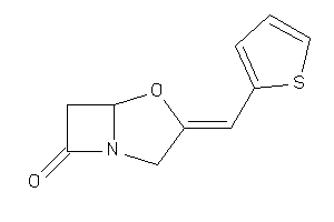 Image of 3-(2-thenylidene)-4-oxa-1-azabicyclo[3.2.0]heptan-7-one