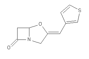 3-(3-thenylidene)-4-oxa-1-azabicyclo[3.2.0]heptan-7-one